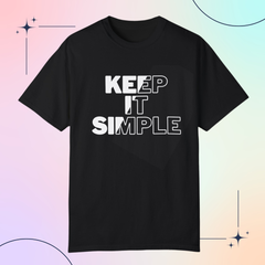 UNISEX SUPIMA T-SHIRT (Black) - Keep It Simple