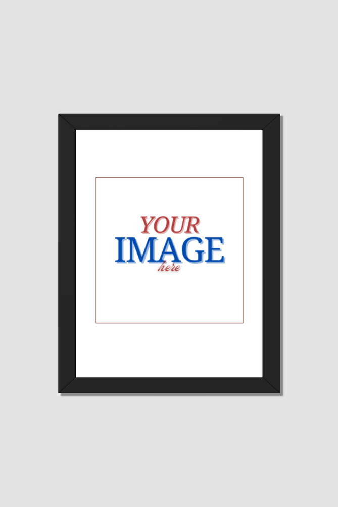 Unisex Framed Poster White 12x16 Frame Poster