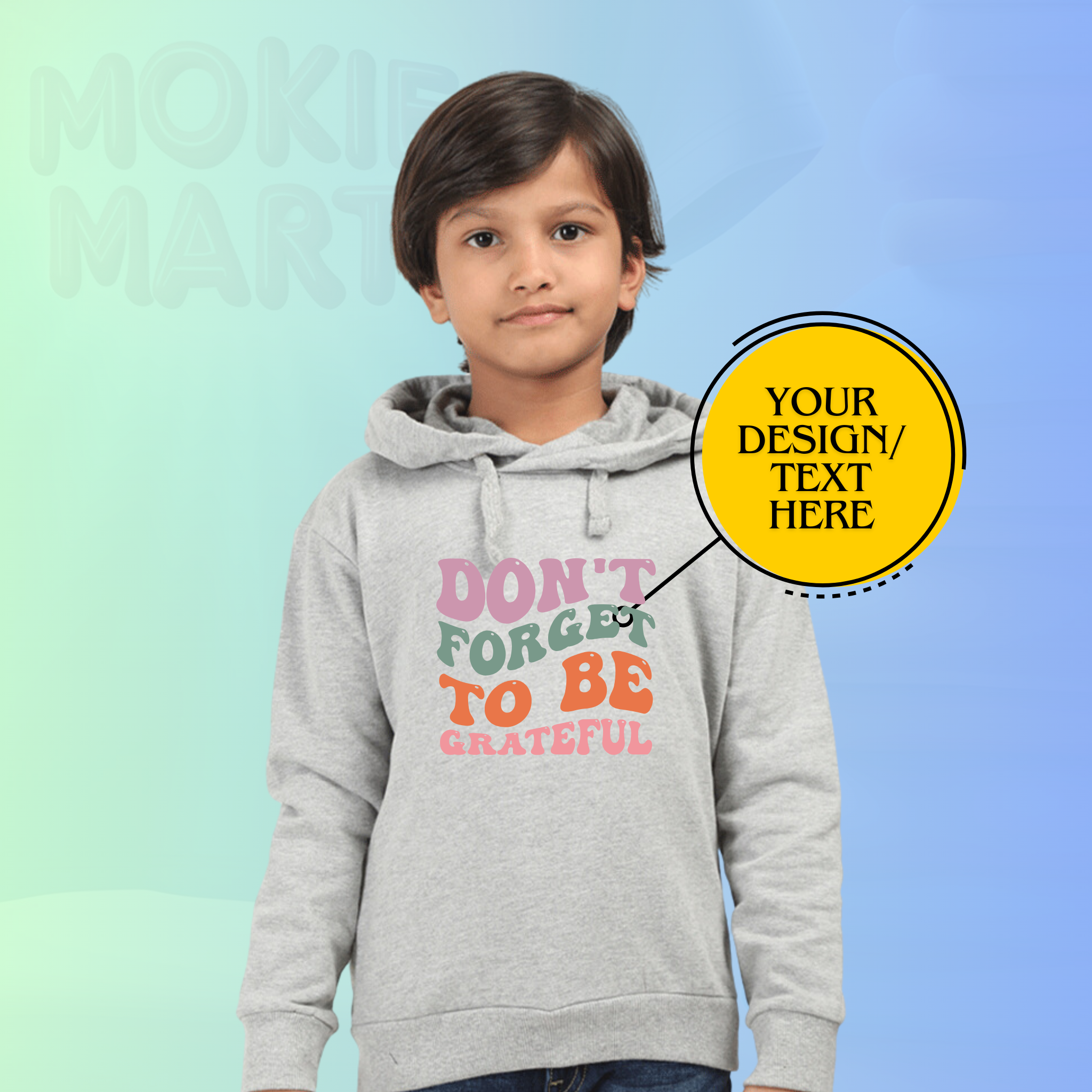 Unisex Kids Hooded SweatShirt